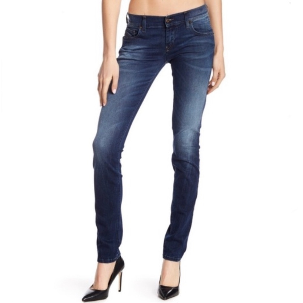 Diesel Grupee Super Slim Low Rise Skinny Jeans